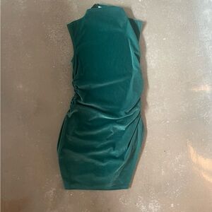 A New Day Green Ruched Bodycon Mini Dress